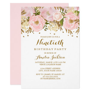 90th birthday invitations zazzle com au