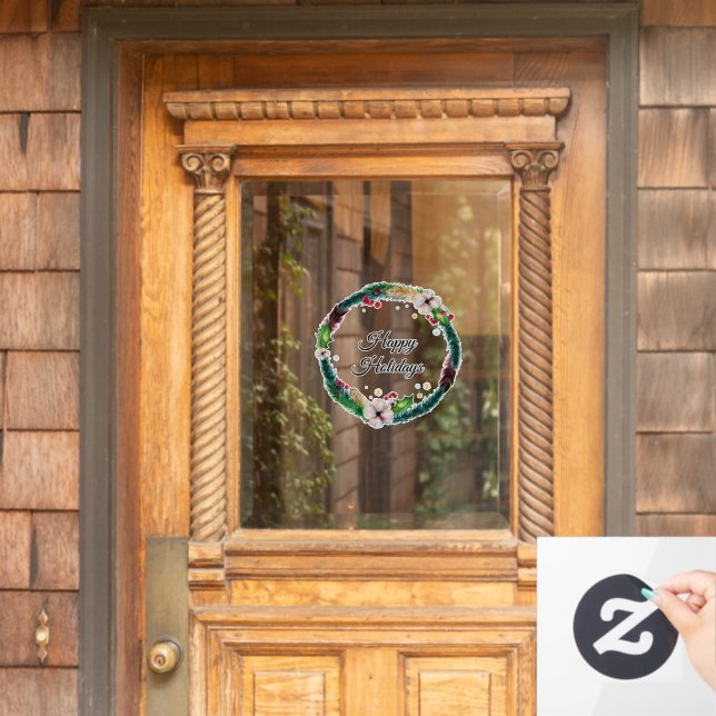 Pretty Boho Holiday Wreath  Customisable (Home Door)