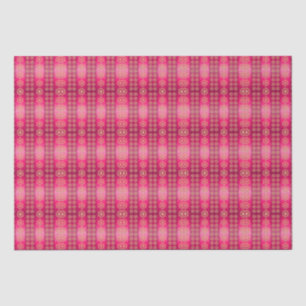 Pretty Boho Pink Pattern Tissue Paper