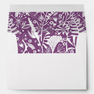 Pretty Botanical Foliage  Envelope