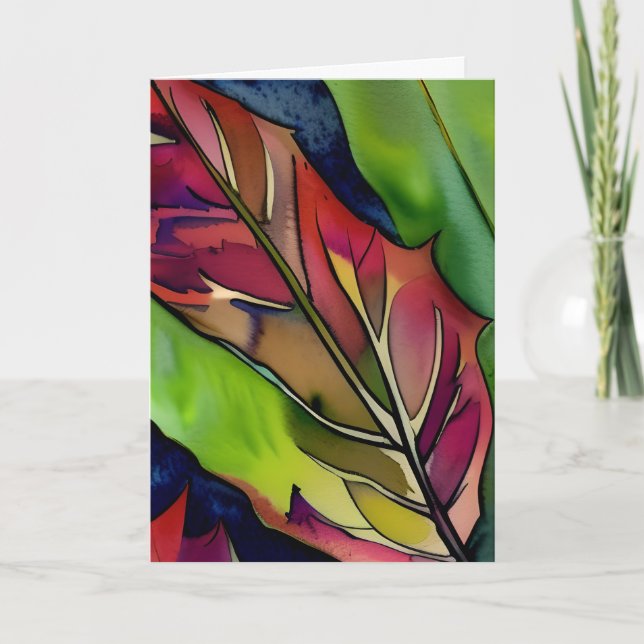 Pretty Botanical | Thinking of You Friendship Card (Front)