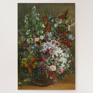 Pretty Bouquet of Flowers in a Vase Jigsaw Puzzle