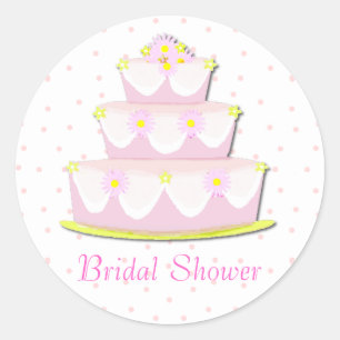 Pretty Bridal Shower Envelope Seal