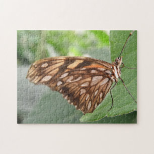 Pretty Brown Butterfly Puzzle