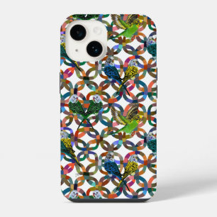 Pretty Budgies. iPhone 14 Case