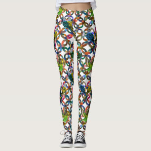 Pretty Budgies Leggings