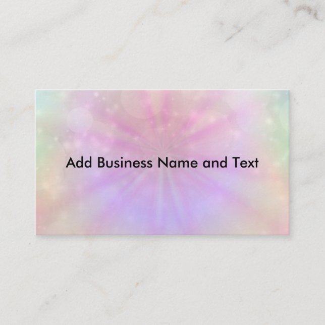 Pretty Business Card (Front)
