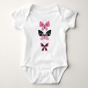 Pretty Butterflies  Baby Bodysuit