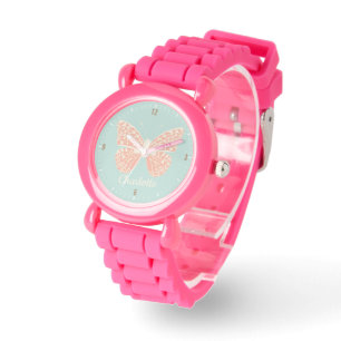 Pretty Butterfly Girl's Watch