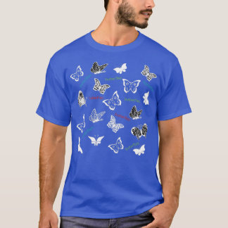 Pretty Butterfly Patterns T-Shirt
