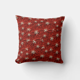 Pretty Buttons and Bows Design Cushion