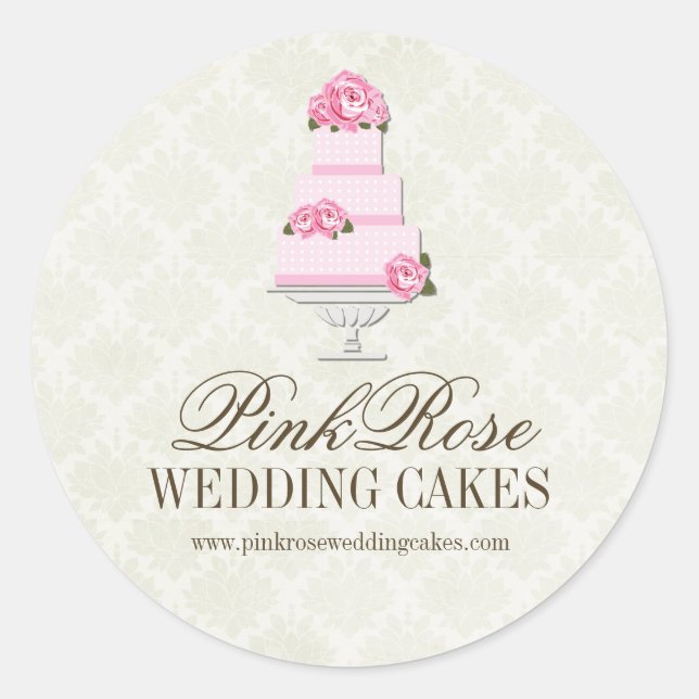 Pretty Cake Designer Stickers (Front)