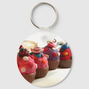 Pretty Cakes Key Ring