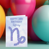 Pretty Capricorn Astrology Sign Custom Birthday