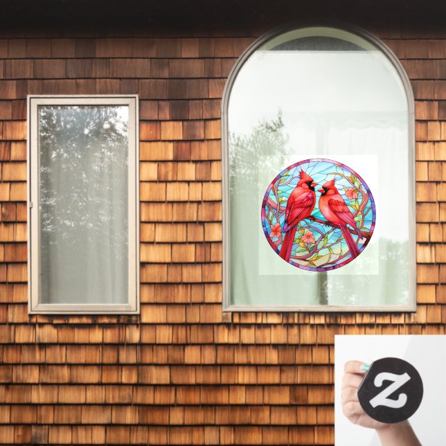 Pretty Cardinals  (Home Window)