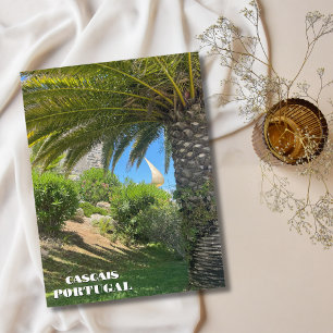 Pretty Cascais Portugal Photography,Custom Travel Holiday Postcard