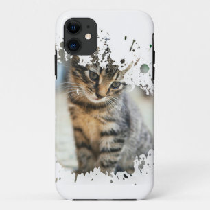 Pretty Cat Artwork Best gift for cat lovers iPhone 11 Case