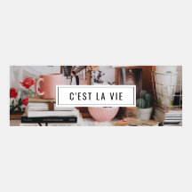 Pretty C'est la Vie Tumblr Banner