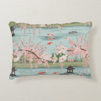 Pretty Cherry Blossom Pillows Floral Charm