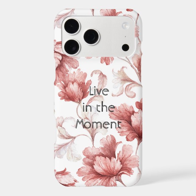 Pretty Chic Red Flowers (Back)