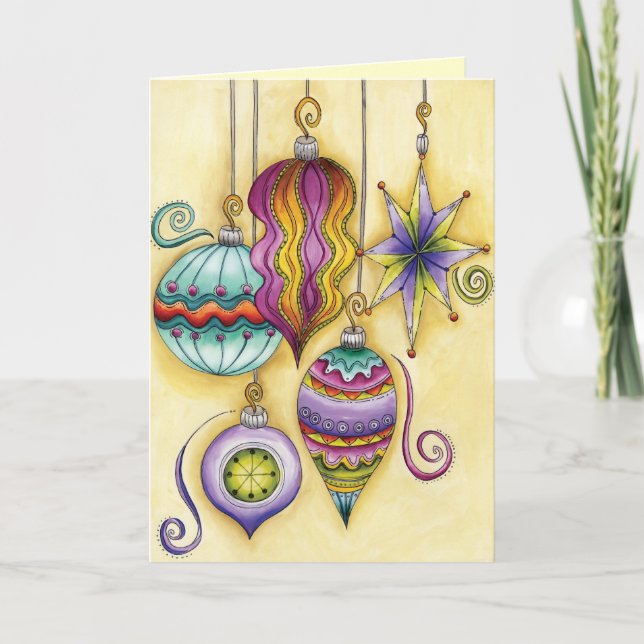 Pretty Christmas Card (Front)