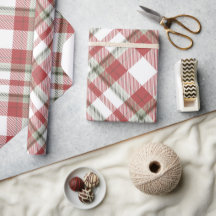 Pretty Christmas Checkered Pattern