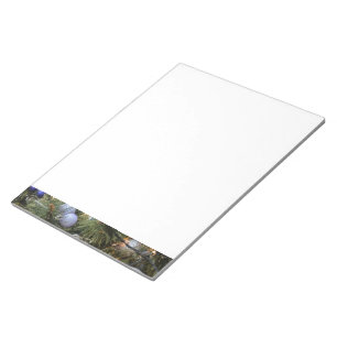 Pretty Christmas Tree Baubles 2 Notepad