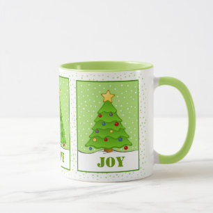 Pretty Christmas Tree Mug
