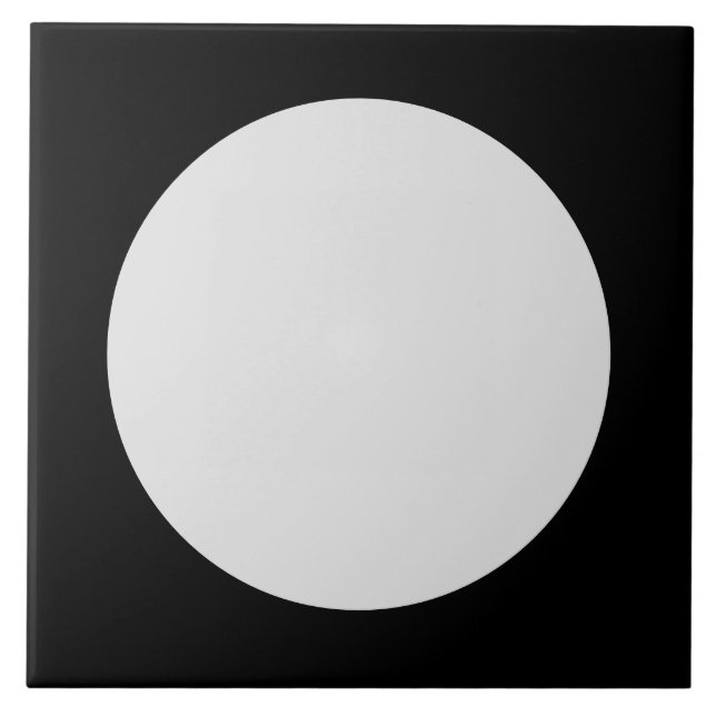 Pretty classic modern Polka dot pattern Tile (Front)