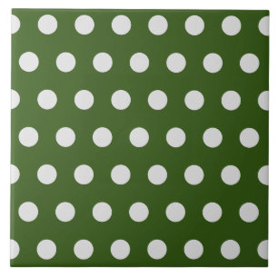 Pretty classic modern Polka dot pattern Tile