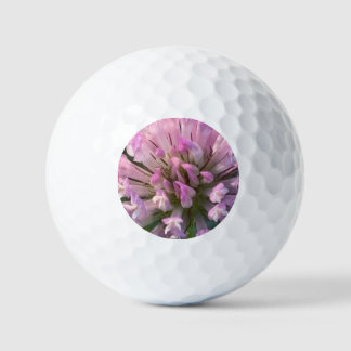 Pretty Clover Flower Golf Balls