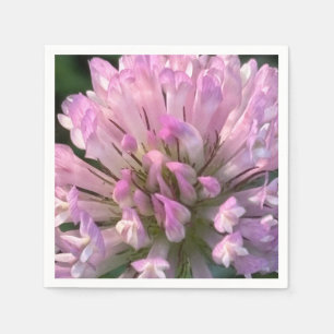 Pretty Clover Flower Napkin