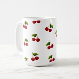 Pretty Coquette Cherry Pattern Mug