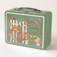 Pretty Cottagecore Birds and Animals Personalised