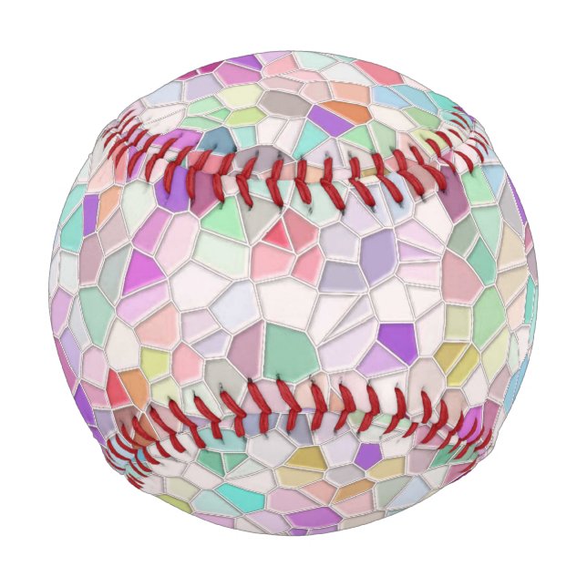 Pretty Cut Glass Baseball (Front)