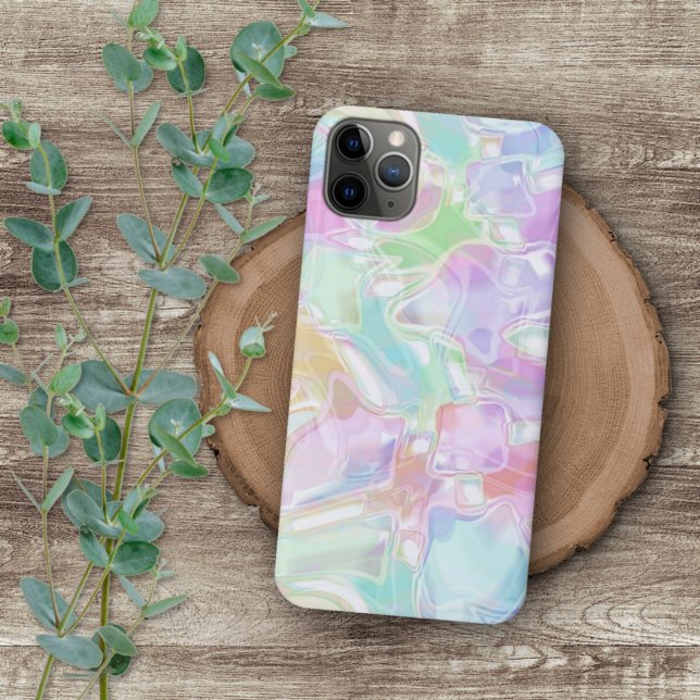 Pretty Cute Colourful Futuristic Swirls Art Patter Case-Mate iPhone Case (Creator Uploaded)