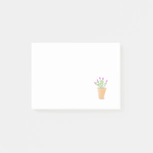 Pretty Cute Potted Plant Post-it Notes