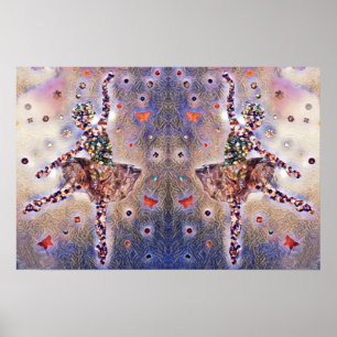 Pretty Cute Purple Tiny Dancer Poster