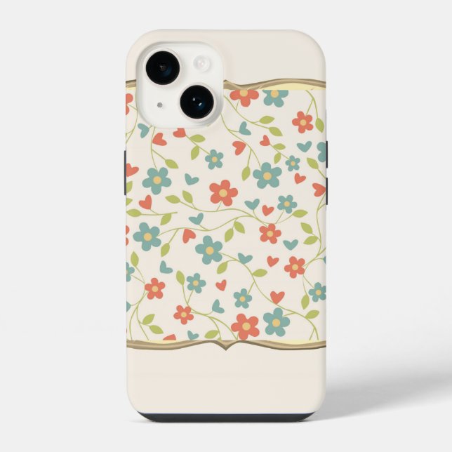Pretty Daisies In Multi Colours iPhone Case (Back)