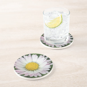 Pretty daisy coaster