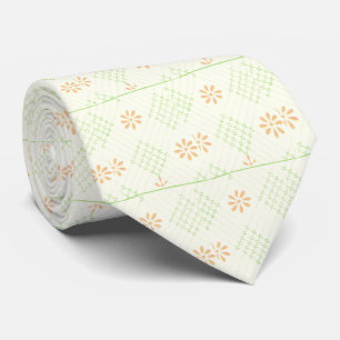 Pretty Daisy Flowers Tie