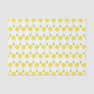 Pretty Daisy Pattern Tissue / Craft Paper