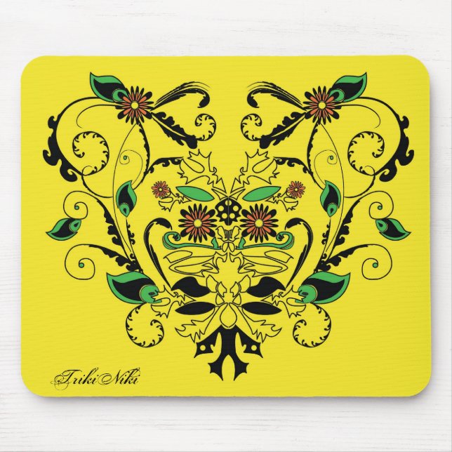 Pretty Danger Mouse Pad (Front)