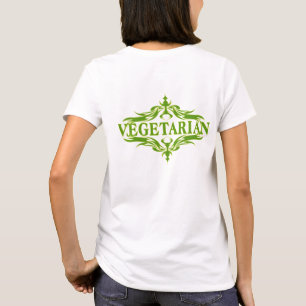 Pretty Design for Vegetarian T-Shirt