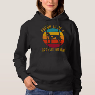 Pretty &  dog Best Greyhound Dad in the world  1 Hoodie