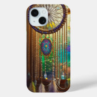 Pretty Dreamcatcher in Window Purple Boho