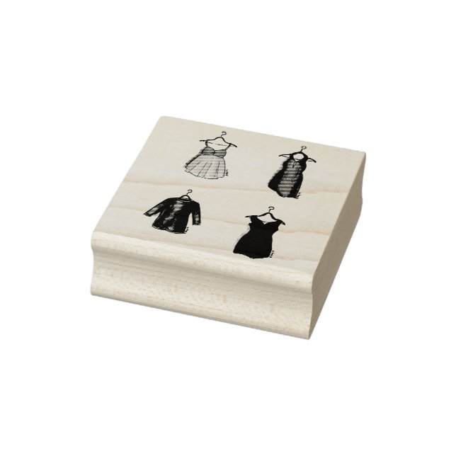 Pretty Dresses Fashion Closet Fashionista Stamp (Stamp)