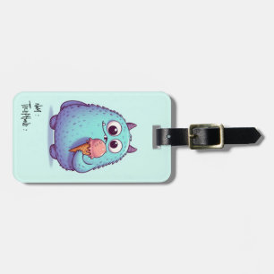 Pretty é label à luggage for children tag