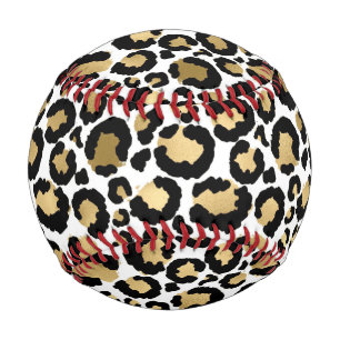 Pretty Elegant Burgundy Tiger Stripes Striking Baseball
