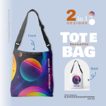 Pretty Embracing The Space 2 in 1 Tote Bag